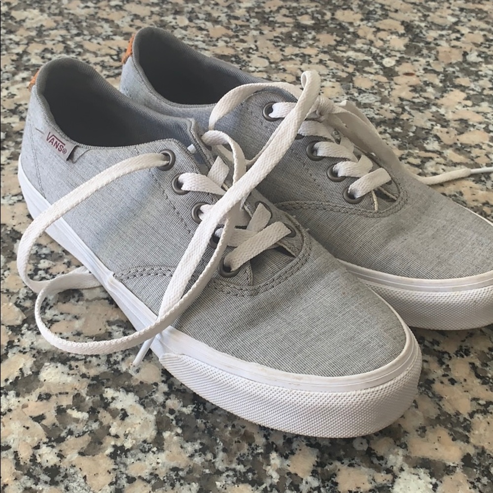 Vans women’s size 6 gray